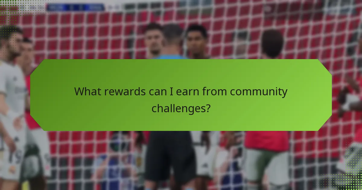 What rewards can I earn from community challenges?